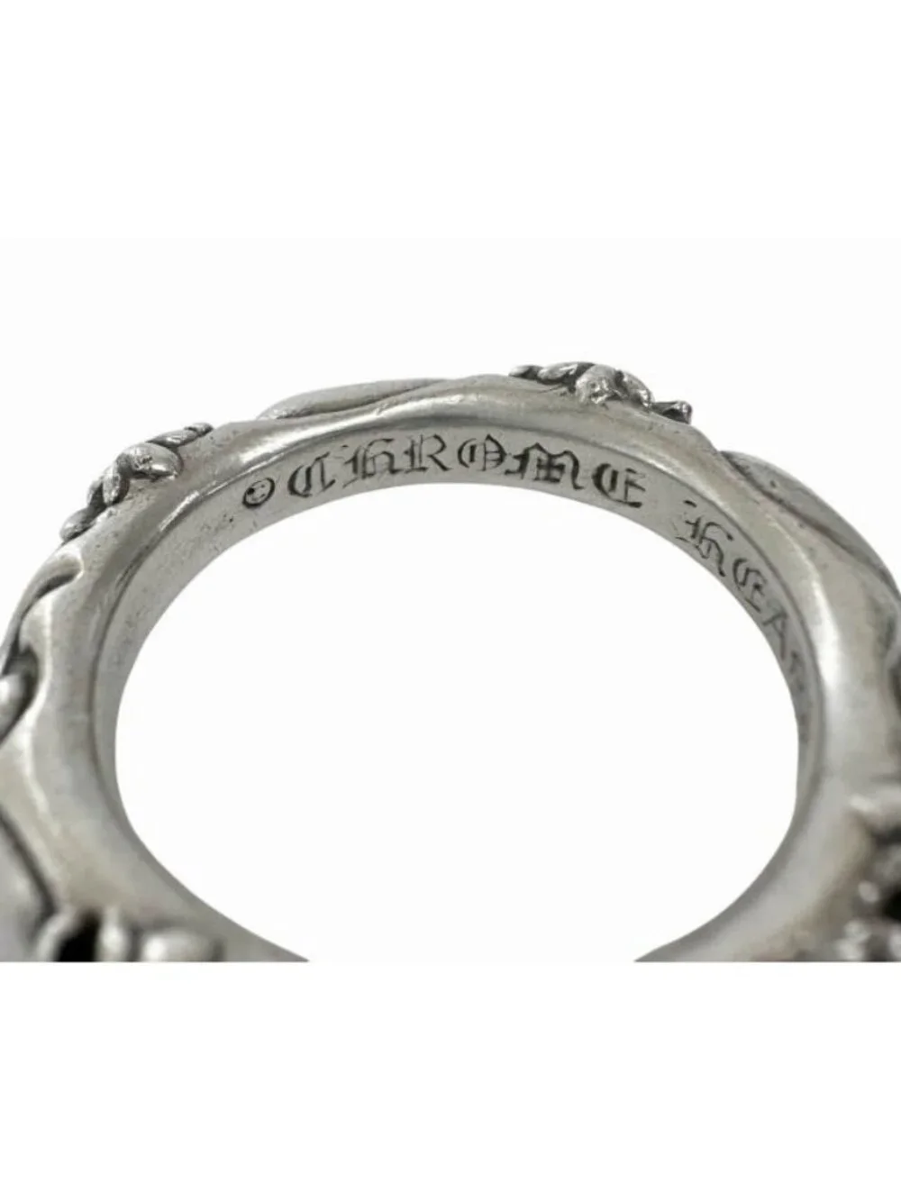 Chrome Hearts Sbt Band Ring 925 Sterling Silver